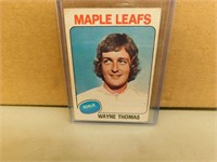 1975/76 OPC Wayne Thomas #347 Hockey Card