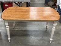 Nice Dining Table 58" x 35" Solid Wood Bottom