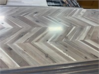 25" X 8' Butcher Block Chevron Counter Top