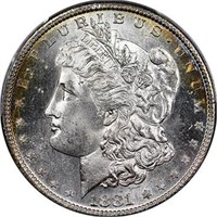 $1 1881-S PCGS MS66 CAC