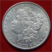 1878 Morgan Silver Dollar  REV 1879