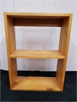 Small Wooden Shelf, 24 x 17.5 x 7.5