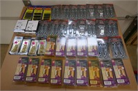 HEAVY DUTY MIRROR AND PICTURE HANGERS, ECT-ALL NEW