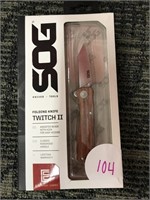 SOG- Folding Knife Twitch II