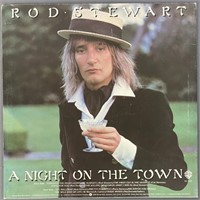 Rod Stewart Night on the Town Vinyl LP