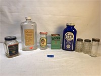 Various Vintage Household Bottles