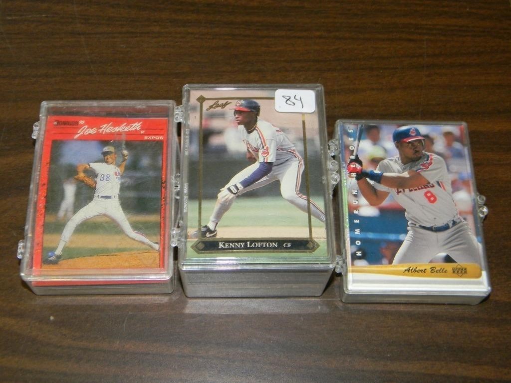 3 - Boxes of Baseball Cards