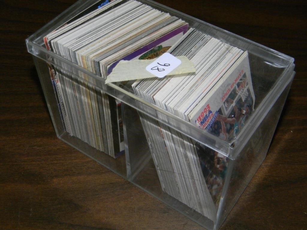 Box of Basketball Cards