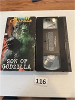 VTG Son of Godzilla VHS Tape