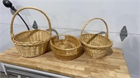 3 baskets