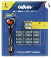 Gillette ProGlide Men's Razor Blades, 12 Refills