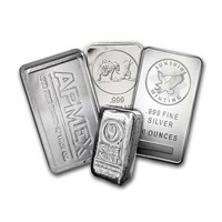 10 Oz Silver Bar - Secondary Market (random)