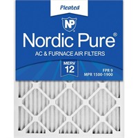 20x25x1 MERV 12 Air Filters  6-Pack