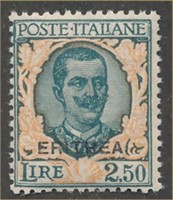 ERITREA #101 MINT FINE OG NH