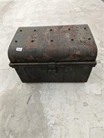 Vintage metal chest