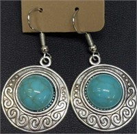 Turquoise style earrings