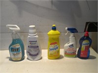 HOUSEHOLD CLEANING SUPPLY- HALF USED+ NEW