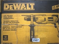 DEWALT DUAL HAMMERDRILL RETAIL $540