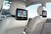 Sylvania 9" Dual Screen DVD Player Car System