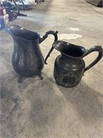 Silver Plate Pitchers