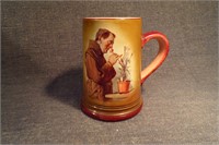 Antique Made in Germany Stein with Monk