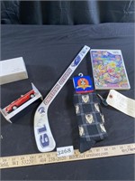 Random Lot - Souvenir Hockey Stick, Taz Socks &