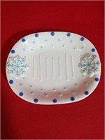 Avon Snowflake Soap Dish