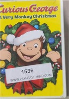 DVD - CURIOUS GEORGE - VERY MONKEY CHRISTMAS