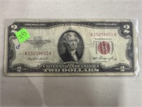 1953 $2 RED SEAL NOTE
