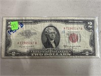 1953-B $2 RED SEAL NOTE