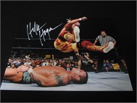 HULK HOGAN SIGNED 8X10 PHOTO WWE GAA COA