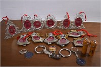 Key Rings & Mini Photo Frame Ornaments