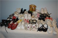 Large Case of Assorted Doll Shoes-38+ Pairs of
