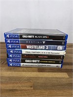 PS4 Video Game Lot
