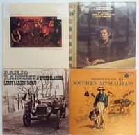 Vintage Vinyl Record Albums Folk Rock