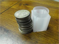 Roll of 20 Peace Silver Dollars