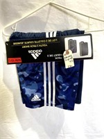 Adidas Youth 2 Piece Shorts M 10 12