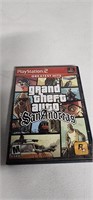 PS2 Grand Theft Auto San Andreas Game