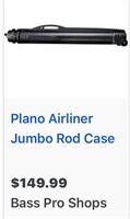 Plano Jumbo Airliner Rod Case