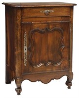 FRENCH LOUIS XV STYLE WALNUT CONFITURIER CABINET
