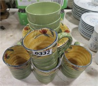 pier one mugs/bowls