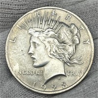 1923 Peace Silver Dollar XF