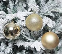 6-PCS Christmas Ball Ornaments