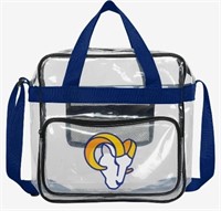 NEW-LOS ANGELES RAMS NFL CLEAR MESSENGER BAG