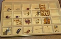 Jewelry box & content Monet, Gruen Etc