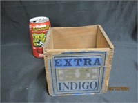 Antique Wood Box Indigo