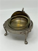 Silver Plate Nut Dish