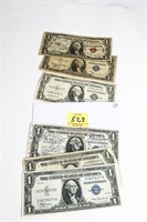 5 - 1935 $1 Silver Certificates and 1935 Hawaii