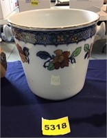 Vintage Porcelain Waste Water Bucket