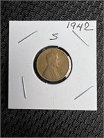 1942-S Wheat Penny